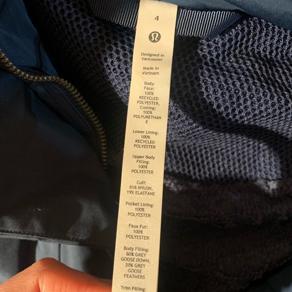 Lululemon snow warrior parka - Picture 4 of 8